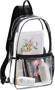 big clear backpack