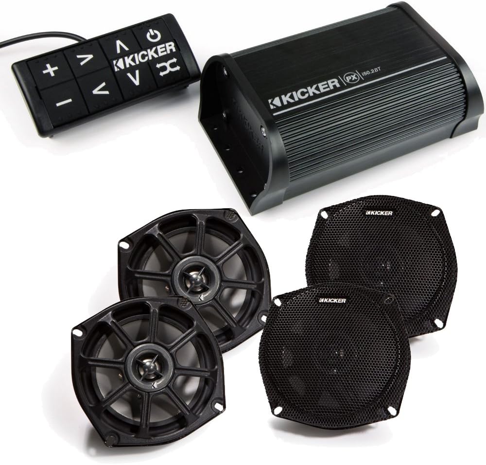 Kicker Powersport Package PXiBT50 Bluetooth Amplifier