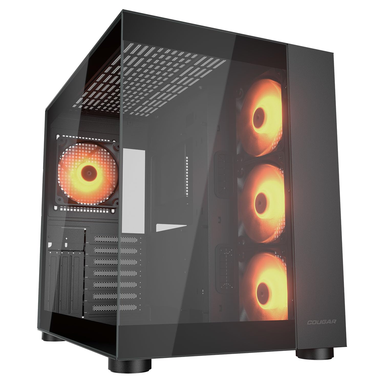 Cougar Gehäuse Midi-Tower FV150 ARGB Schwarz
