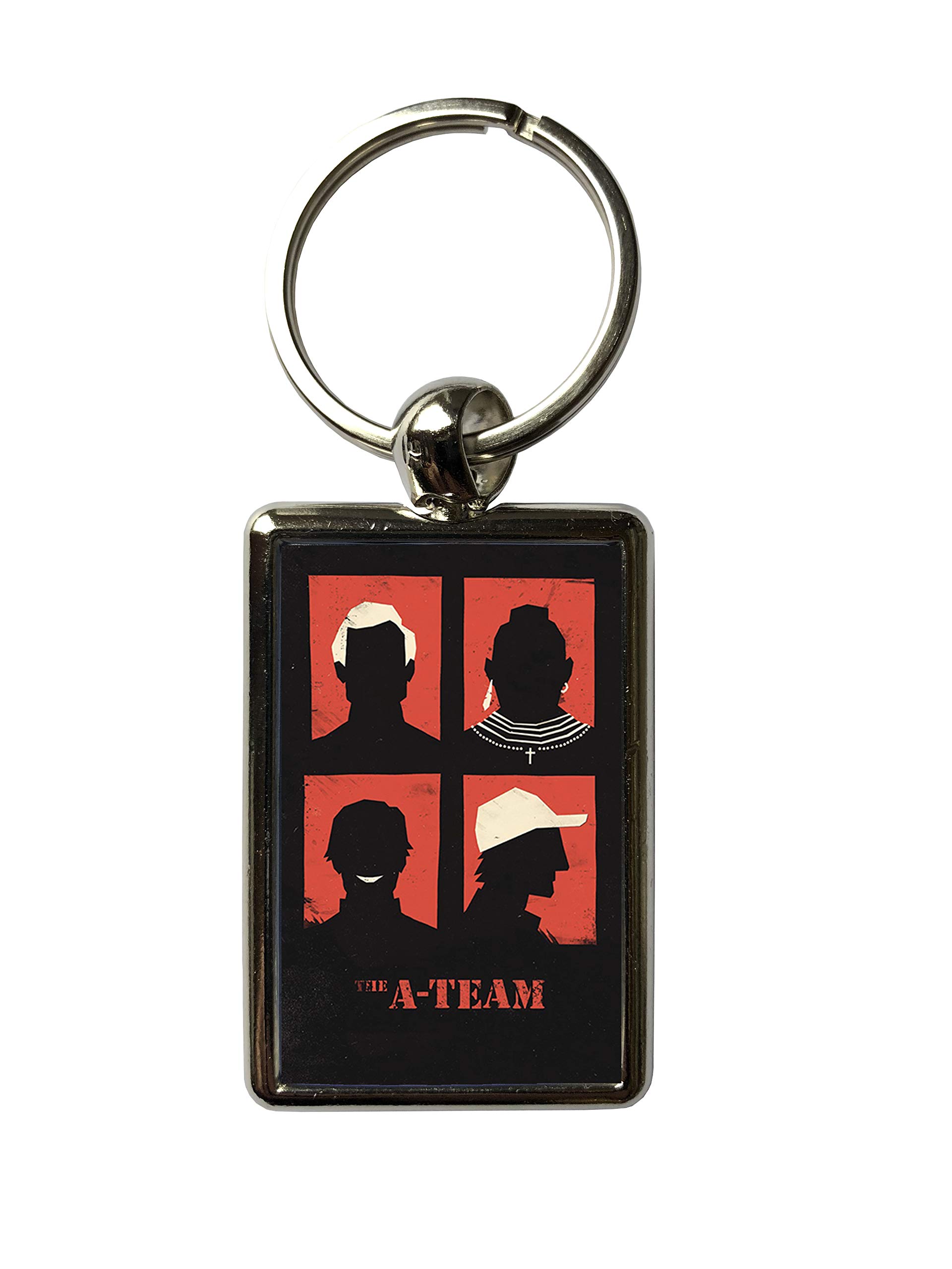 Super Universe The A Team Metal Keyring Metal Keyring 3 x 4.5 cm