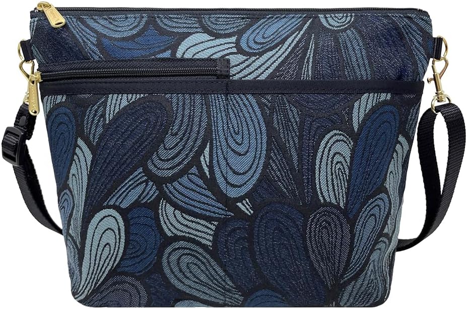 Danny K. Women's Tapestry Bag Shoulder Handbag, Large Zipper Purse Handmade in the USA