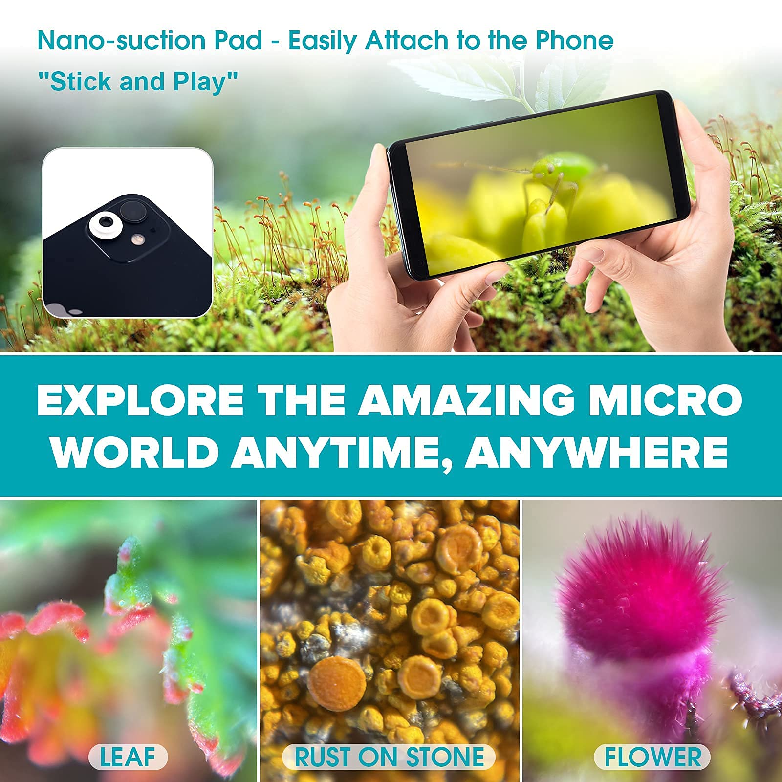 Amazon.co.jp: iMicro C指先顕微鏡、25-200Xポータブル顕微鏡
