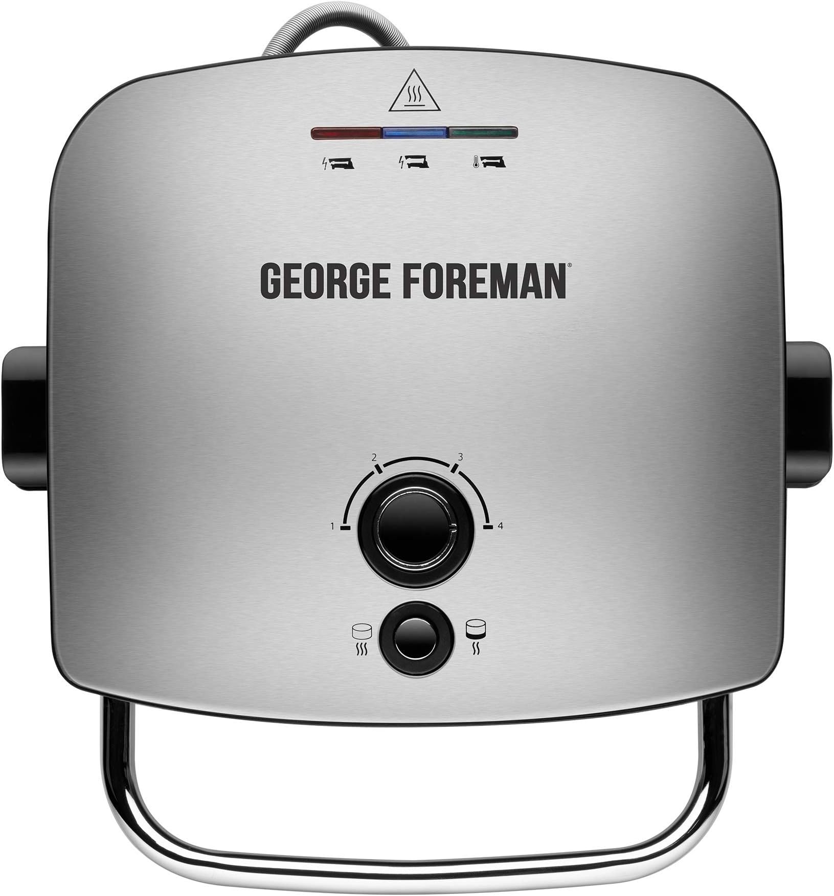 George Foreman Medium Removable Plates Grill & Melt 22160