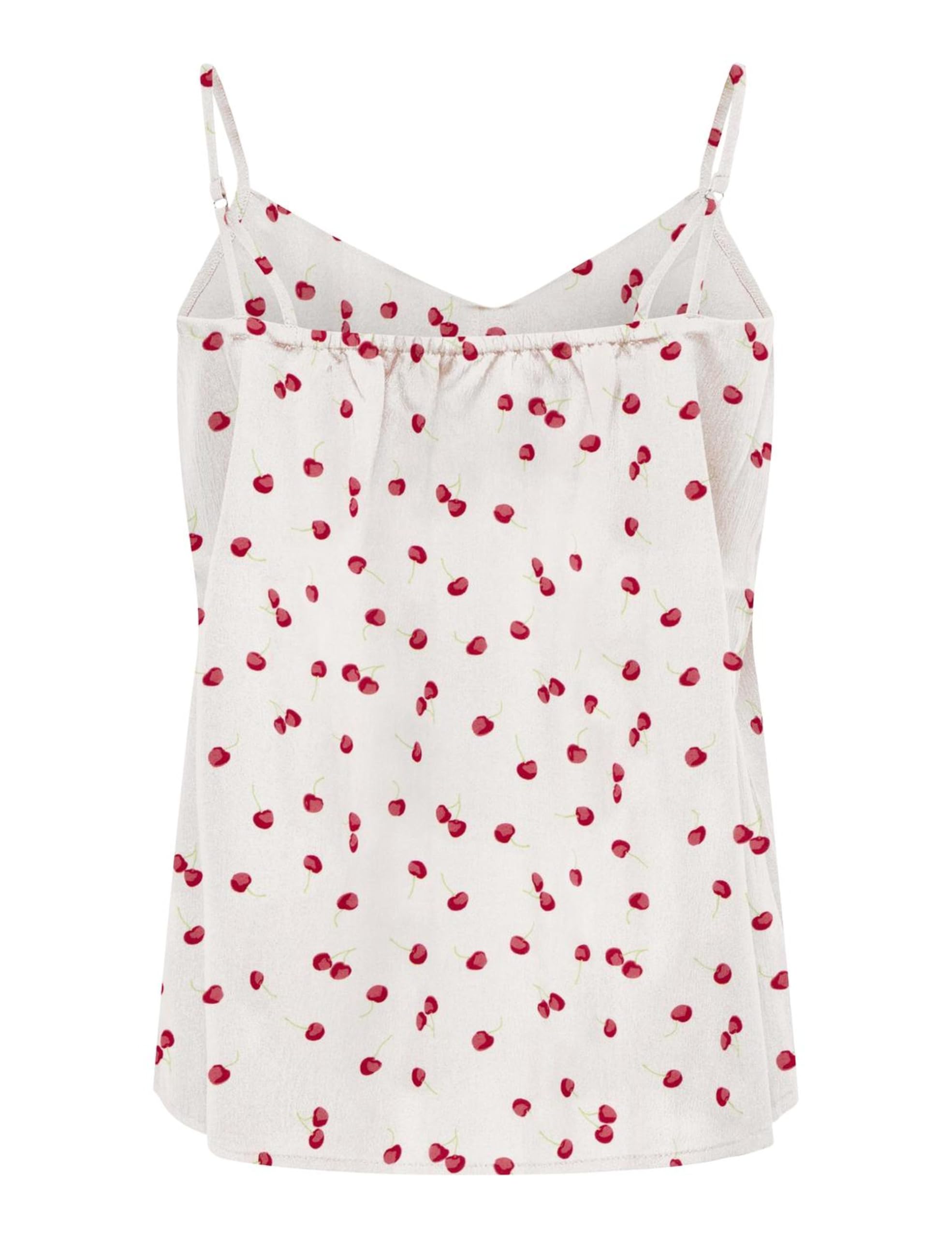 Onlnova Life Vis Tayla Singlet AOP, Cloud Dancer, S