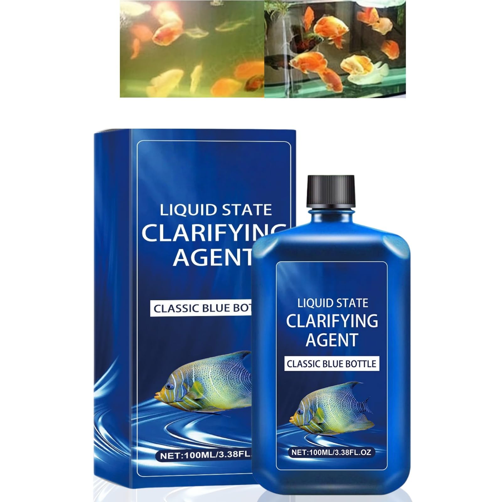 Fish Tank Cleaner & Accessories,Water Feature Cleaner Safe for All Fish