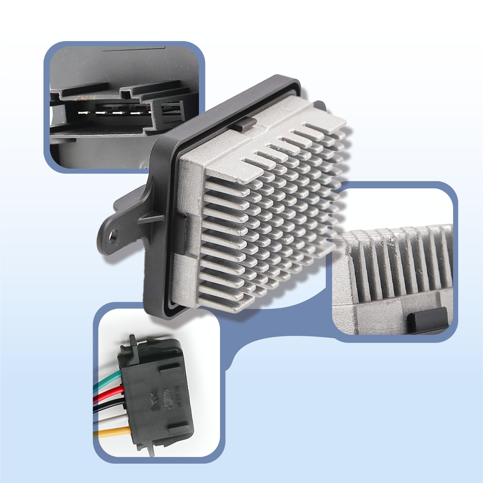 Resistenza del motore del ventilatore con spina 6441CQ per 3008 5008 DS5 P7708005 P7708003 6441.CQ