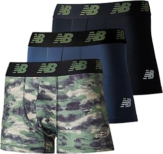 new balance(ニューバランス) ボクサーブリーフプレミアムボクサー 3インチ 前閉じ 3pack (LAU13009) 速乾 ドライ 3枚メンズ