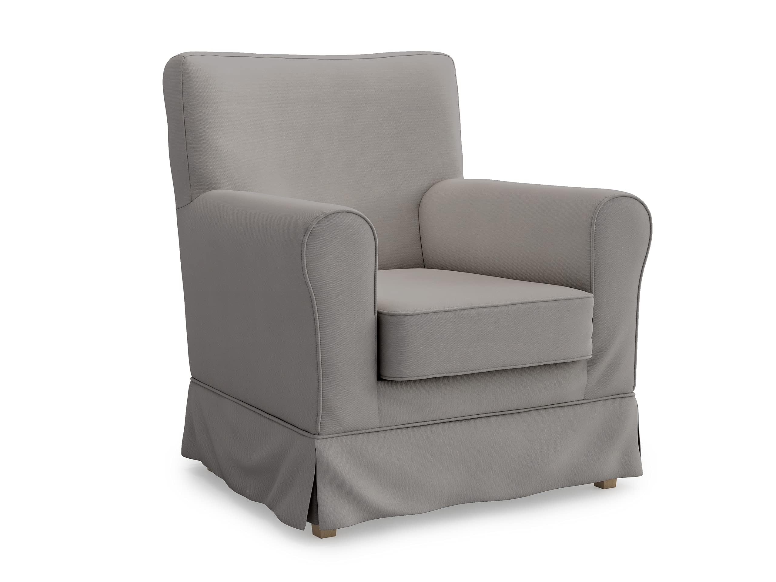 MASTERS OF COVERS Vervangende Hoes voor Fauteuil Compatibel met IKEA Ektorp Jennylund Fauteuil, Jennylund Hoes, Ektorp Jennylund Hoes, Jennylund Fauteuil Hoes, 78 x 85 x 84 cm (Katoen, Donker Grijs MASTERS OF COVERS Vervangende Hoes voor Fauteuil Compatibel met IKEA Ektorp Jennylund Fauteuil, Jennylund Hoes, Ektorp Jennylund Hoes, Jennylund Fauteuil Hoes, 78 x 85 x 84 cm (Katoen, Donker Grijs