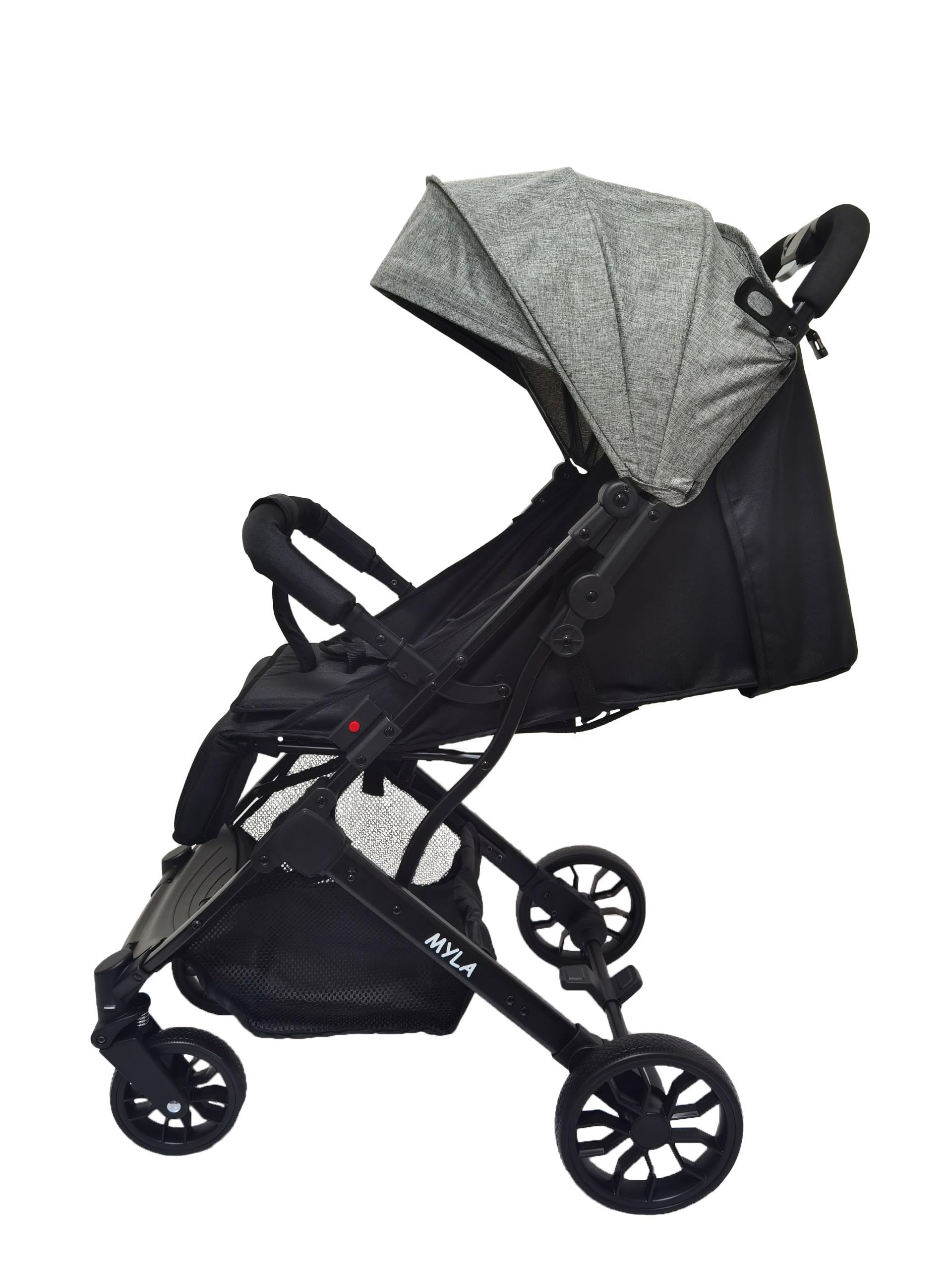 Nania Myla poussette canne compacte 0-4 ans 22kg légère 7.5kg citadine inclinable grand panier