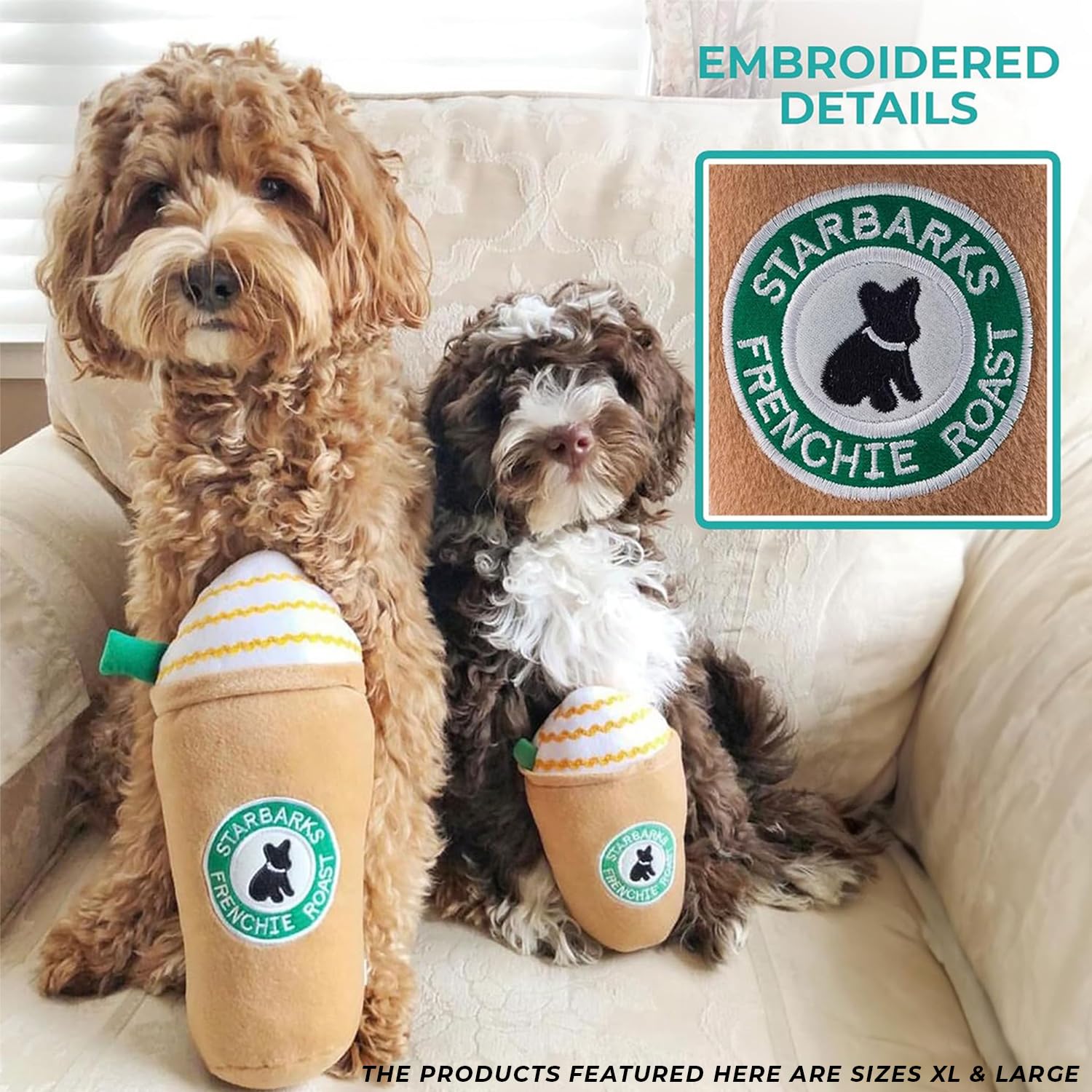 Pet Supplies : Haute Diggity Dog Starbarks Frappawcino, Plush