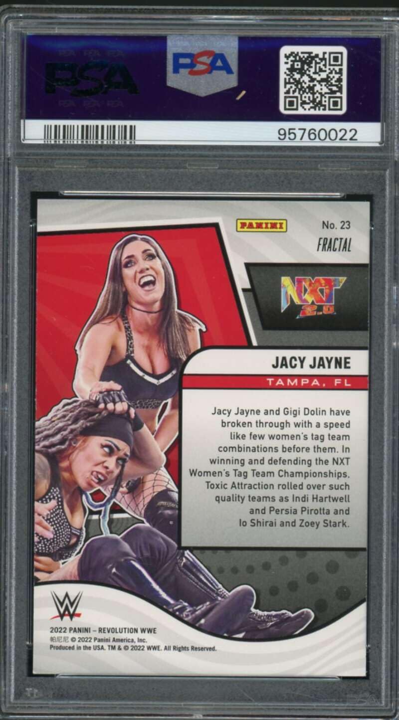 jacyページ Amazon.com: Jacy Jayne Rookie Card 2022 Revolution WWE Fractial