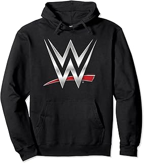 WWE Large Logo Shining Print Pullover Hoodie