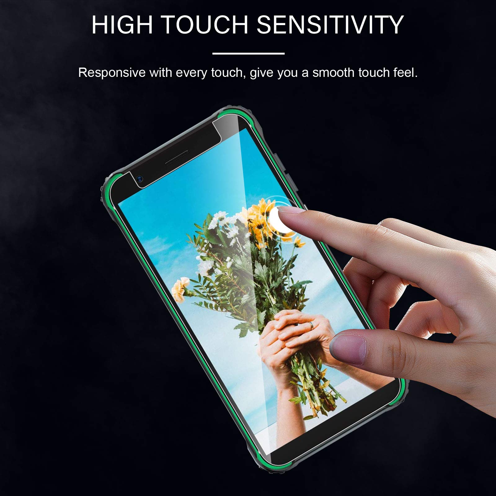 Acheter apgo Protecteur d'écran mat de confidentialité en hydrogel pour Blackview BV8900, anti-espion, film hydrogel, flexible, TPU souple avec couche de positionnement, installation facile