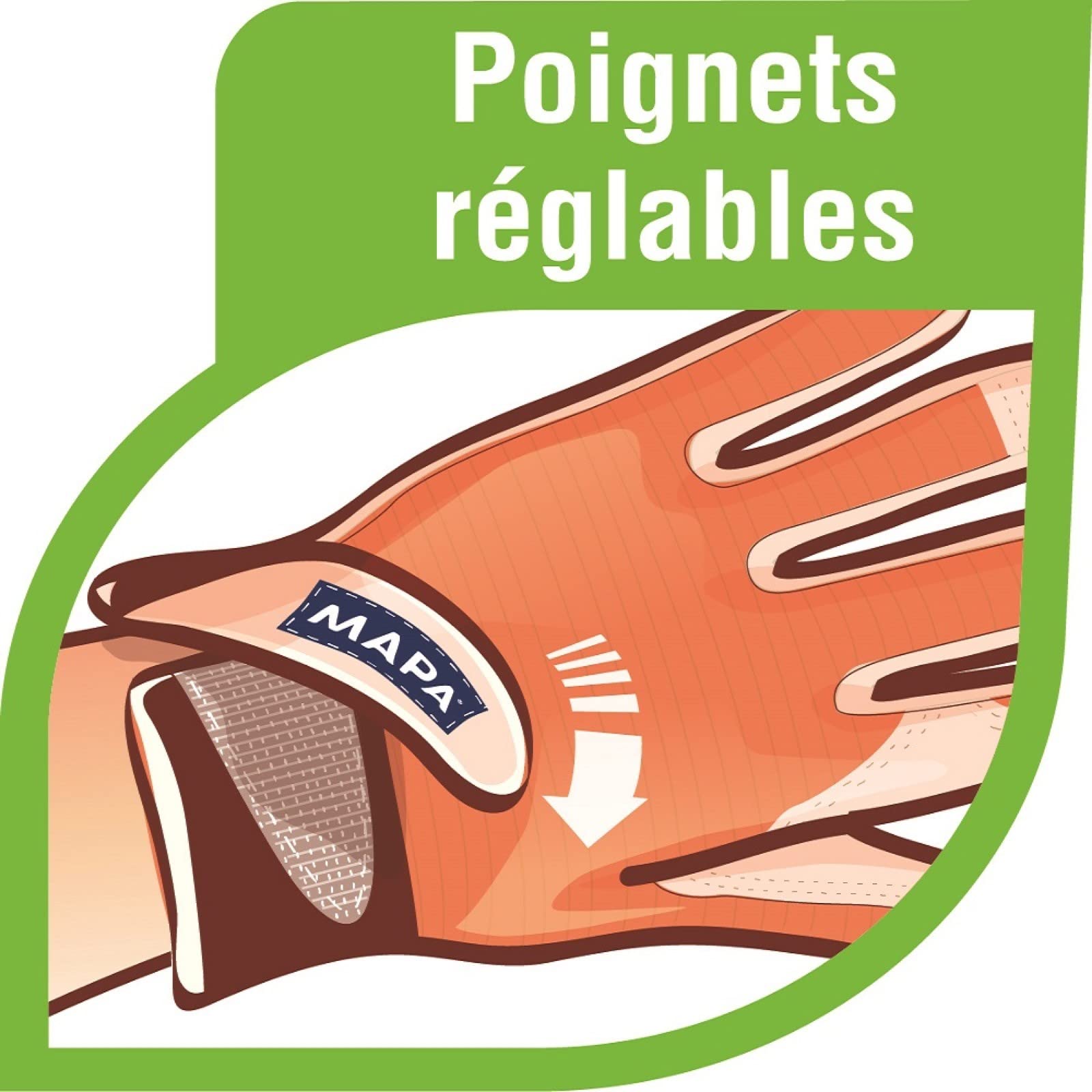 Spontex 12946066 guantes entrevista jardín Mujer