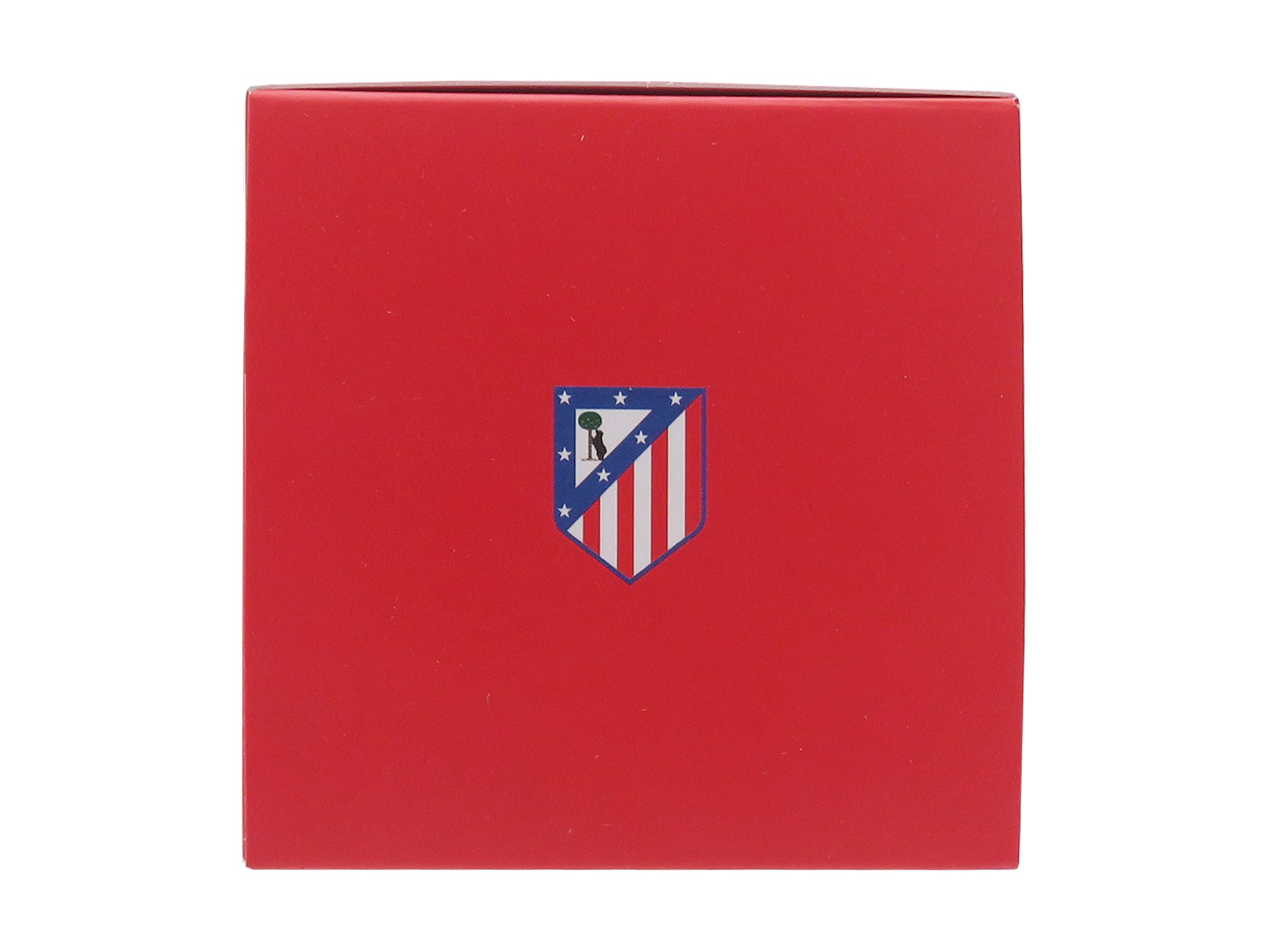 CYPBRANDS Atlético de Madrid Bicchiere da acqua resistente lavabile in lavastoviglie adatto microonde Prodotto ufficiale
