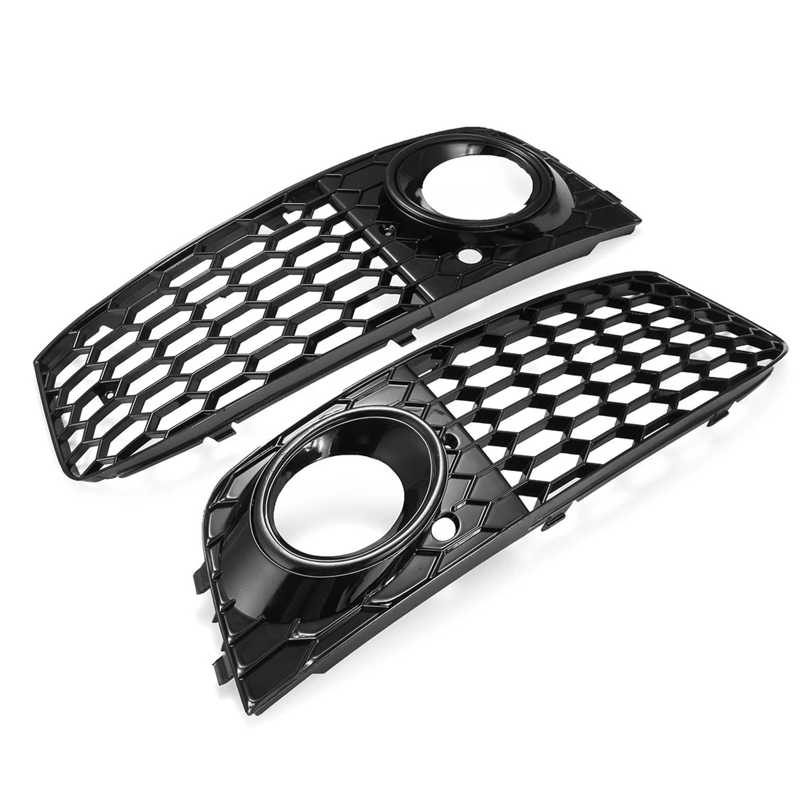 Griglia Auto Ventilazione Adatto per Audi A4 B8 RS4 2009-2012 Griglia a nido d'ape per fendinebbia, presa d'aria aperta, copertura per fendinebbia A4 8KD807682 Griglie anteriori e per radiatori auto