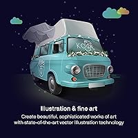 Vista 7 de Corel DRAW Graphics Suite Suscripción de 1 mes Software de diseño gráfico para profesionales Ilustración vectorial, diseño y edición
