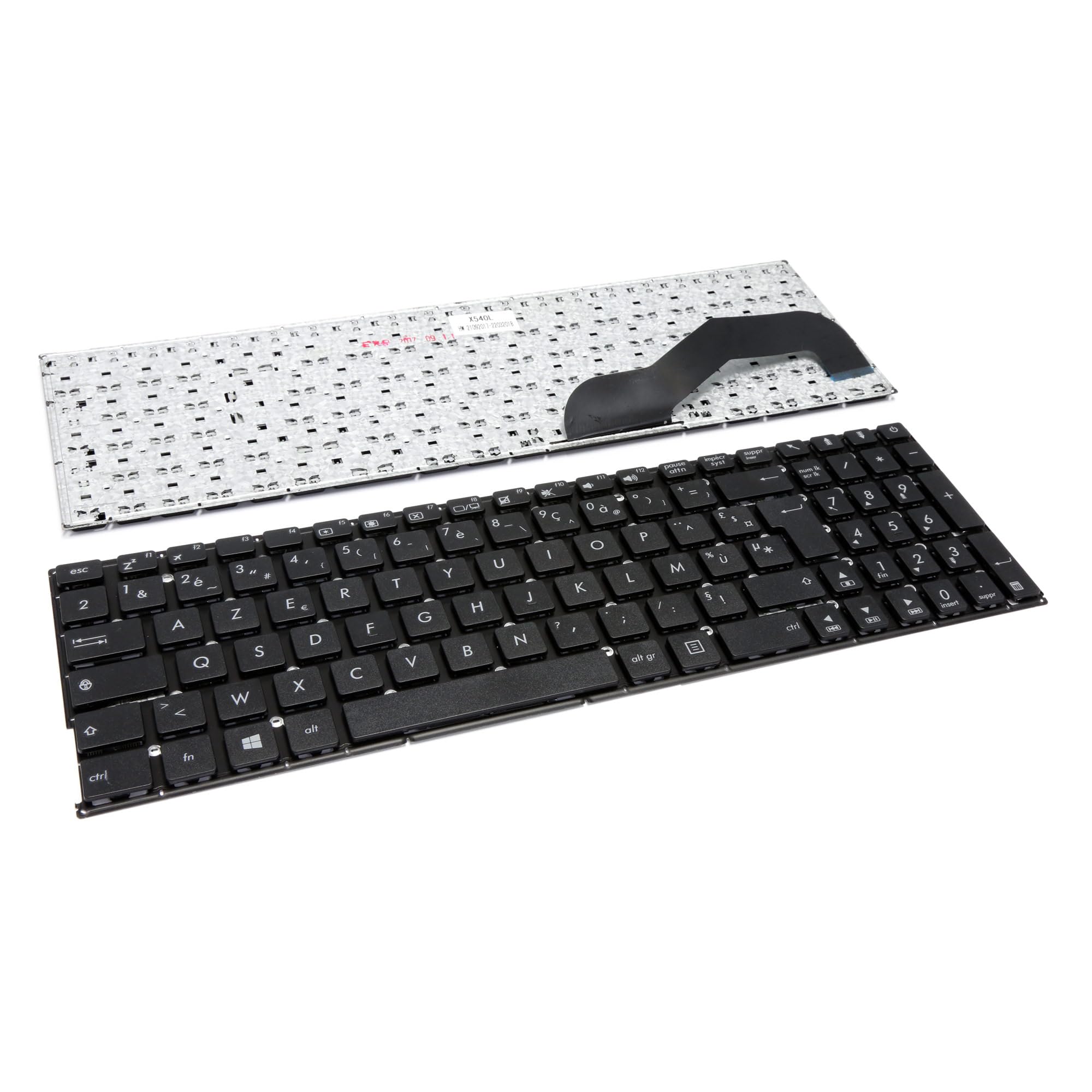 Clavier AZERTY Français Noir Pour Asus X550CC / X550J - Neuf Avec Fil - Remplacement