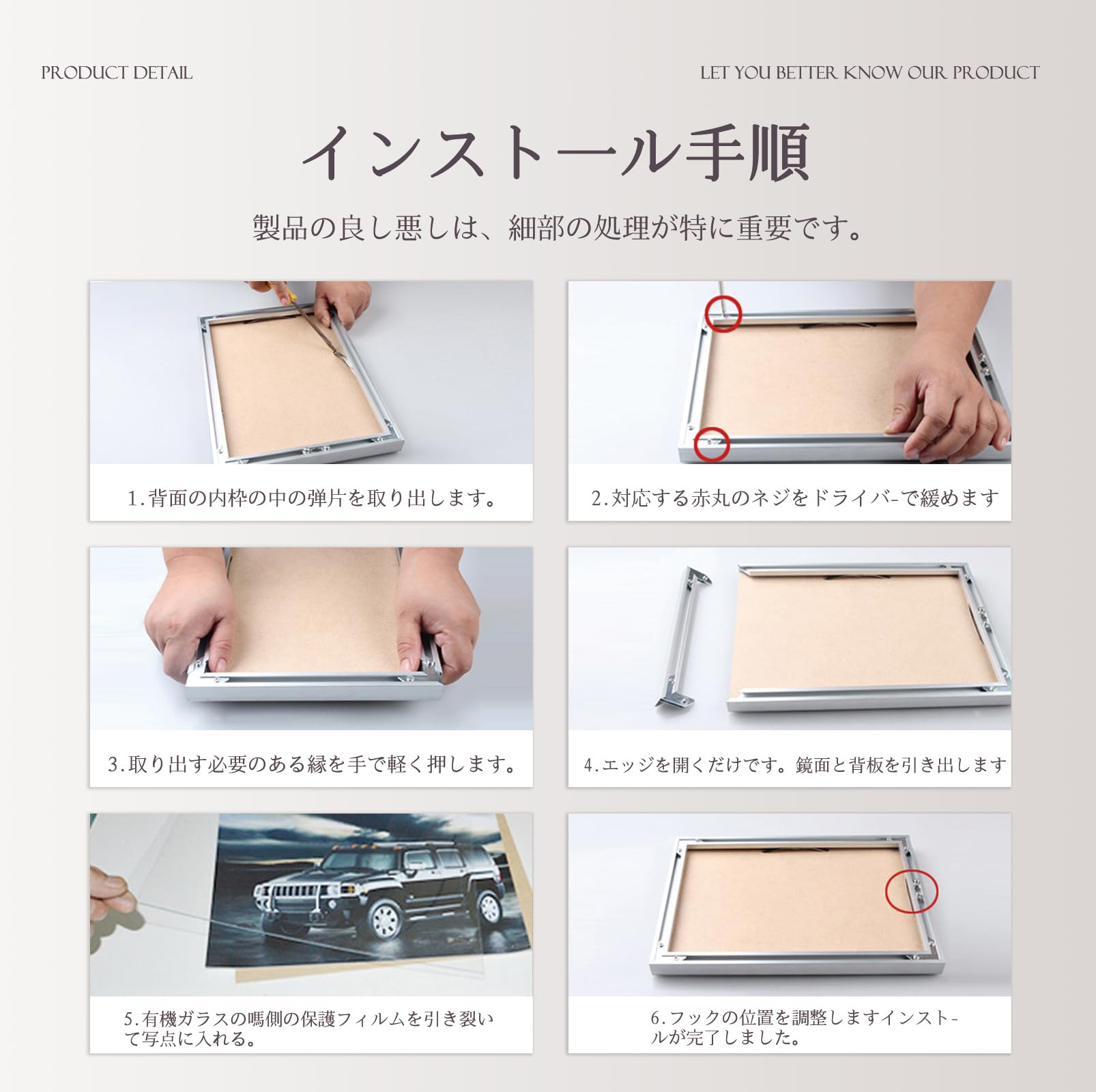 Amazon.co.jp: b2 ポスターフレーム 50x70cm a2 a3 a4 額縁 アート