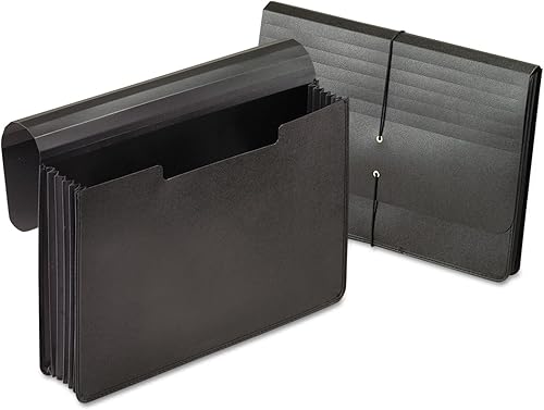 Pendaflex - Carpeta expandible con cable, capacidad de 1000 hojas, legal, negro (82014EE)