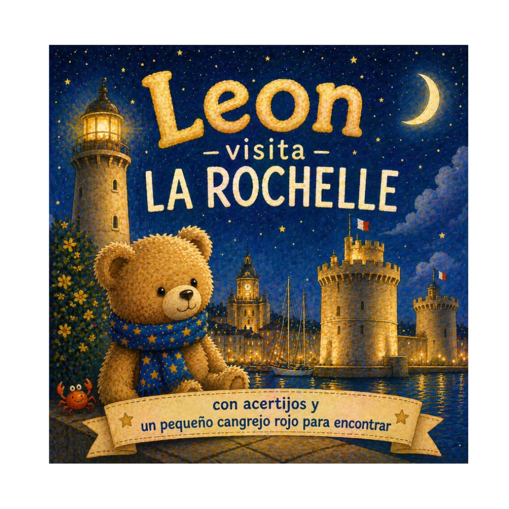 León en La Rochelle: N°7 - Un día lleno de descubrimientos a orillas del océano (León el osito visita Francia)