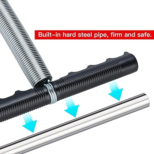 Miniatura 7 de Banda de resistencia elástica para pedal, cuerda de tracción, potente cordón de resorte, equipo portátil para gimnasio en casa con levantamiento de