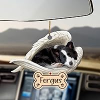 Vista 60 de Chihuahua Sleeping Angel - Adorno conmemorativo de acrílico 2D personalizado para perro, regalo para la pérdida de mascotas, regalo de simpatía