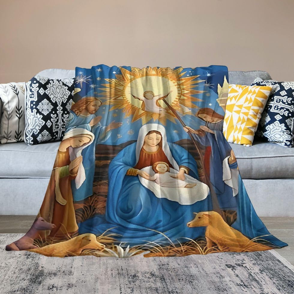 Christmas-Jesus-Throw-Blanket-Christian-Gifts-for-Women-Christmas-Flannel-Blanket-Religious-Throw-Blanket-Printed-Warm-Cozy-Throws-for-Winter-Bedding-Couch-Gifts-for-Women-Jesus Christmas Jesus Throw Blanket Christian Gifts for Women Christmas Flannel Blanket Religious Throw Blanket Printed Warm Cozy Throws for Winter Bedding Couch Gifts for Women Jesus