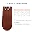 StrRid Hair Extension Clips Straight Invisible 26 Inch Long Thick Synthetic Clip in Extensions 5PCS Soft and Beautiful Copper Red Hairpieces Heat Resistant for Women Weddings Party Daily Use 8.1 Oz
