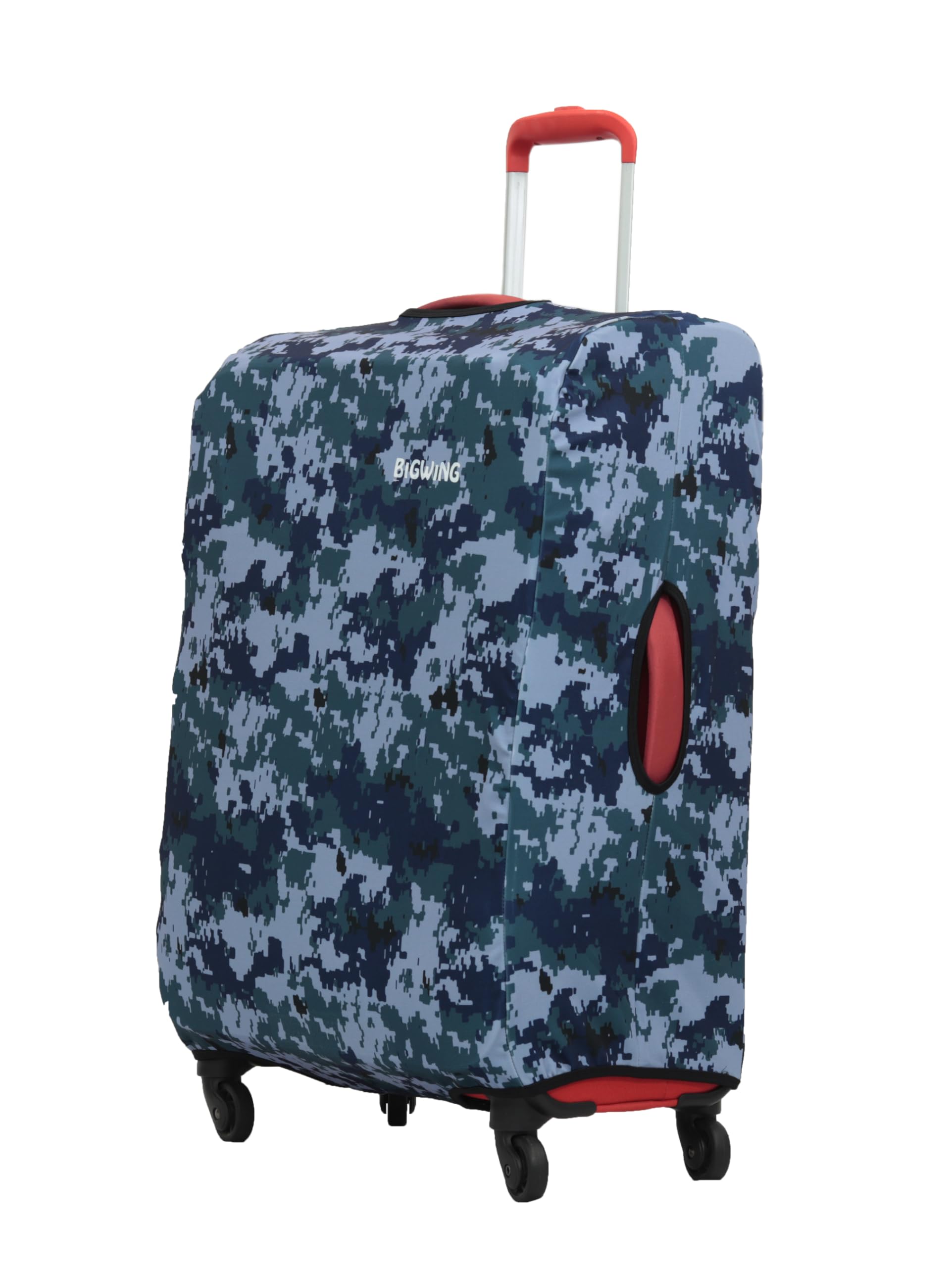 Polyester Fabric Camouflage Print (28' Inch) Large Size Protective Soft Luggage Trolley Bag Cover (Fits Only On Fabric/Soft Trolley Bag)-image-10