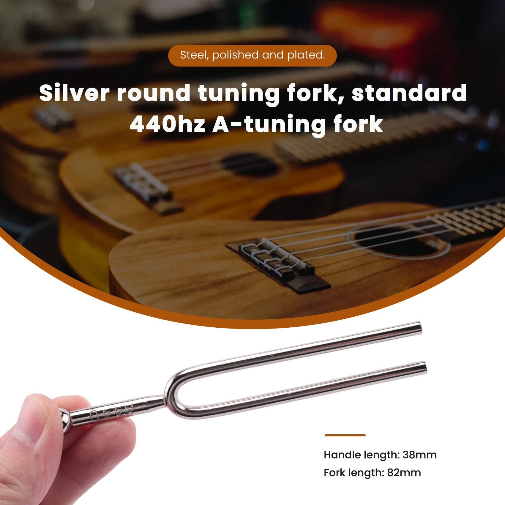 Tunning Instruments Snapklik.com : 440Hz A Tone Stainless Steel Tuning Fork Tuner Tunning ...