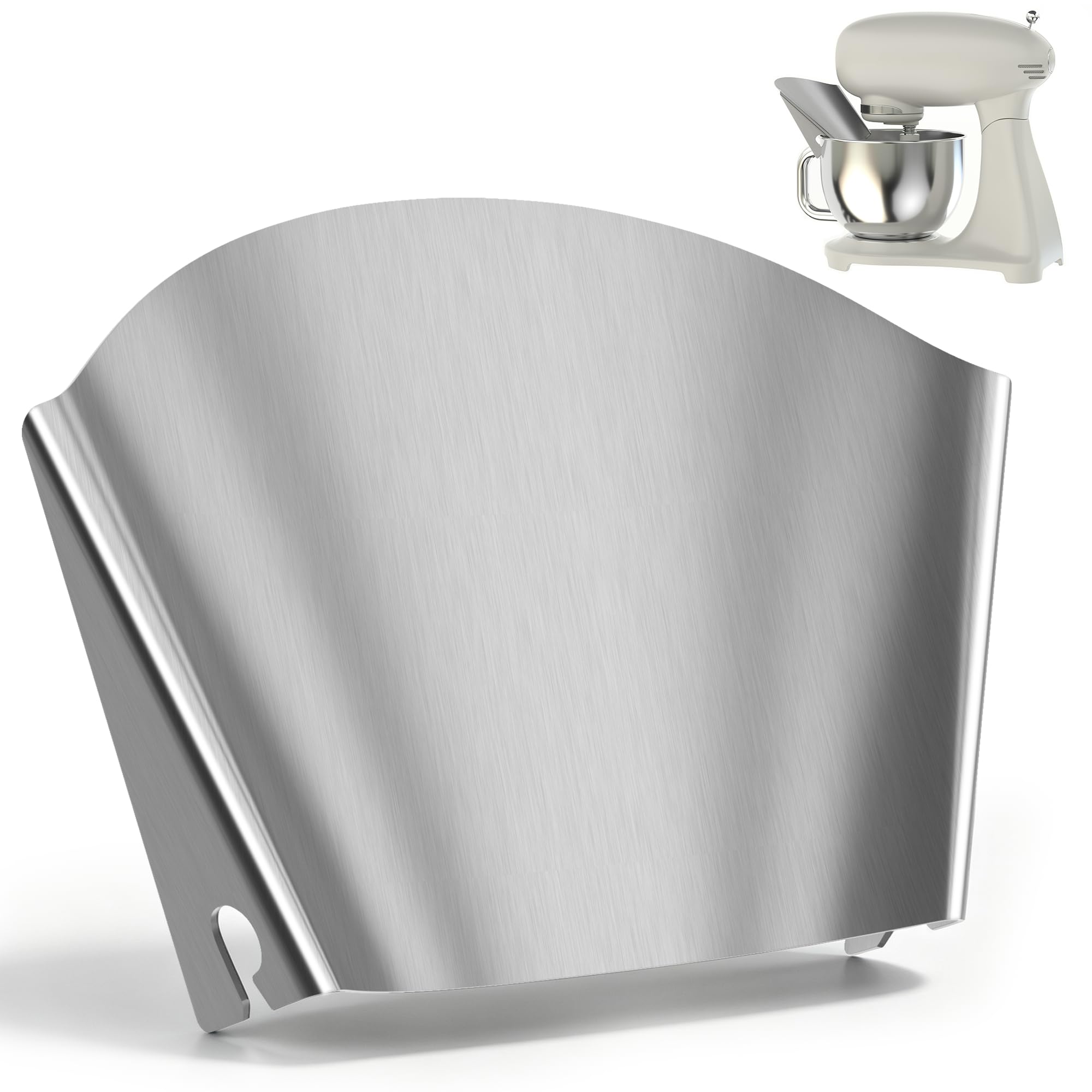 Pouring Chute Compatible with KitchenAid Stand Mixer Metal Bowls
