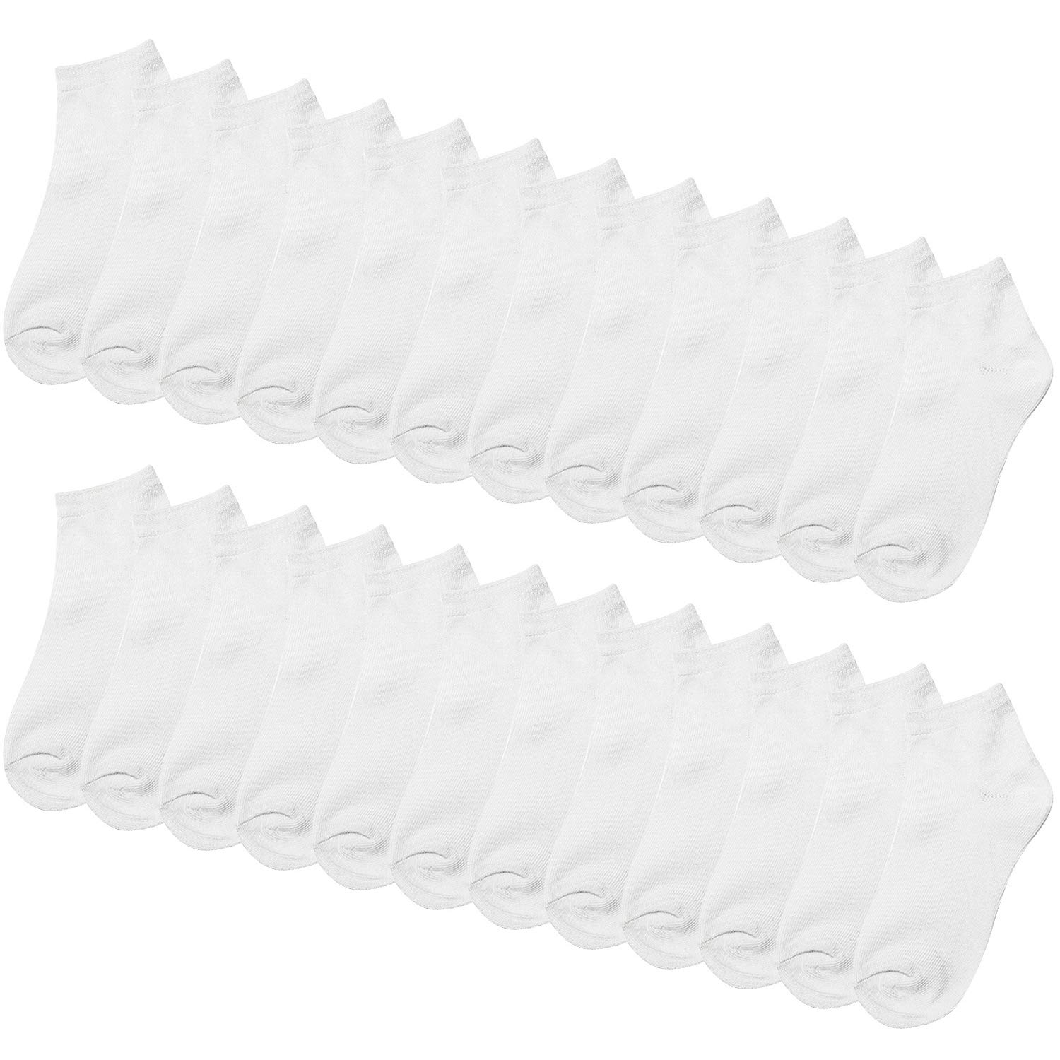 Falari 12 Pairs Boy Toddler Kids Cotton Socks