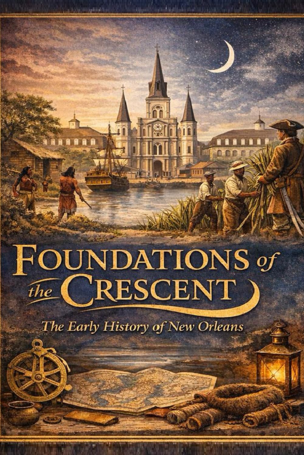 Foundation of the Crescent - The Early History of New Orleans: Volumes I & II