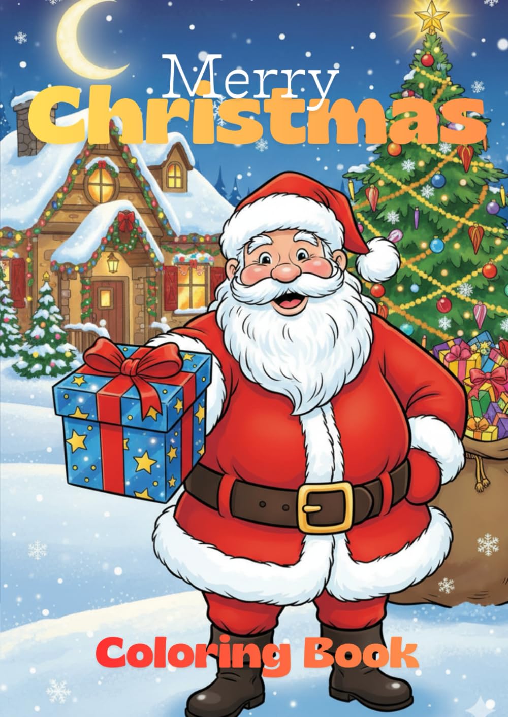 Merry Christmas: Coloring Book