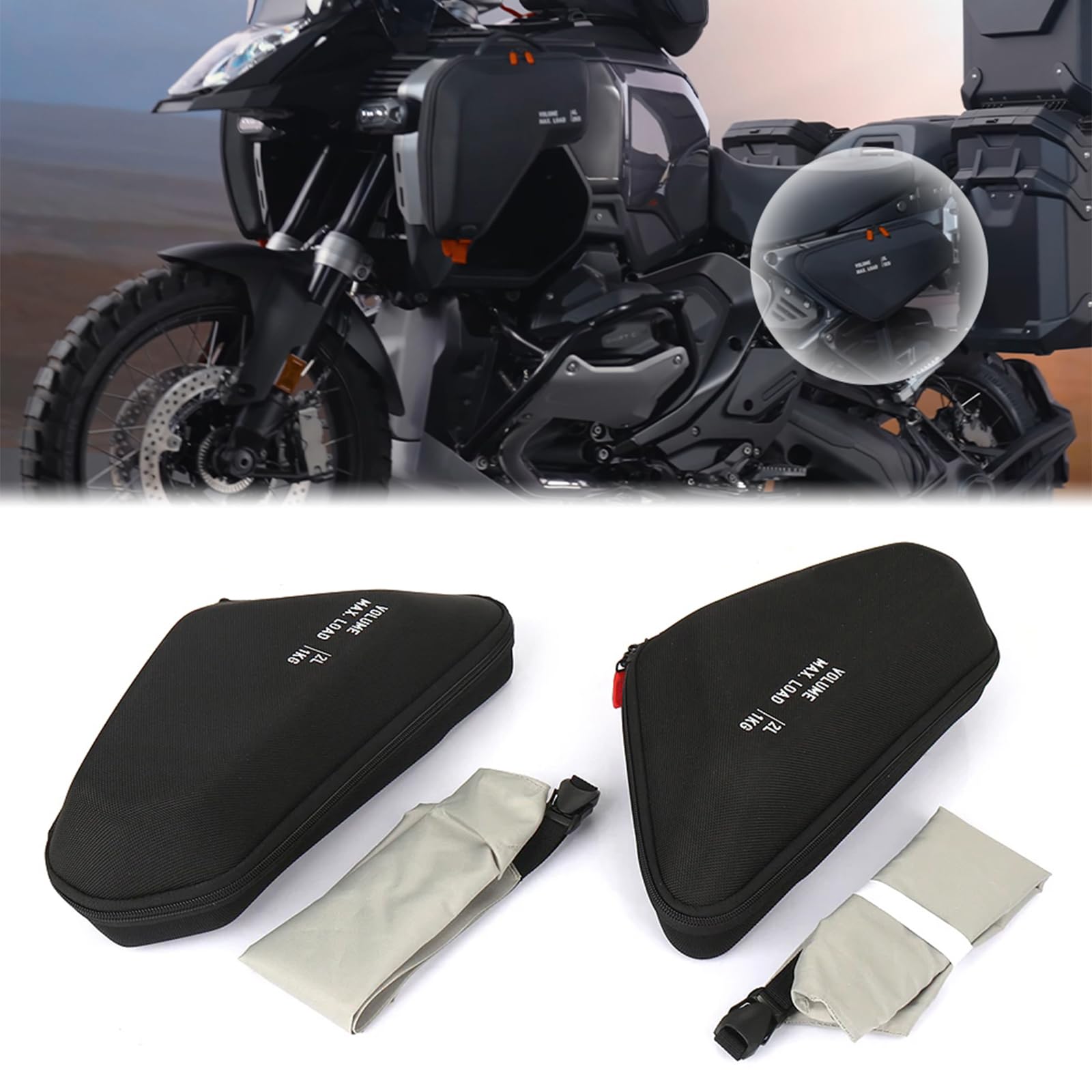 BMW MOTORRADポーチ 77418520295 BMW Inner pocket, Touring case, left - KFM