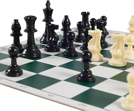 Club Chess Set - Forest Green