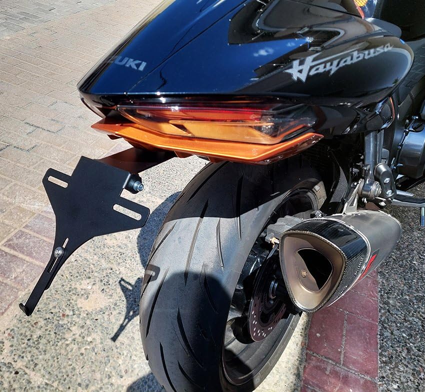 Portamatrículas Suzuki GSXR1300 Hayabusa 2021 2022 2023 2024 2025 portaplaca