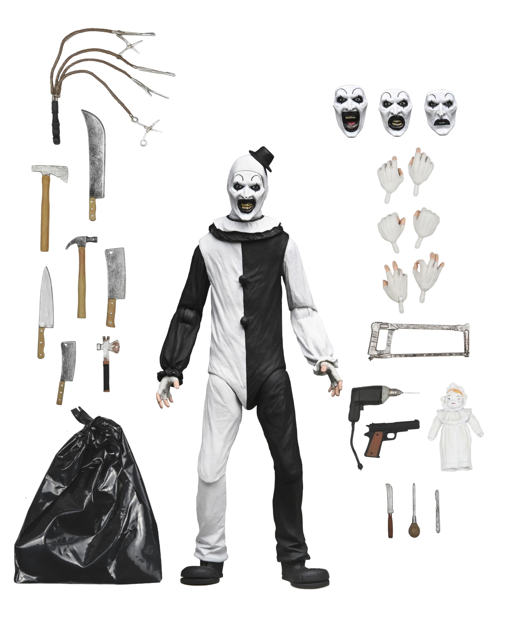 NECA Terrifier Art The Clown Ultimate 7"" Figure