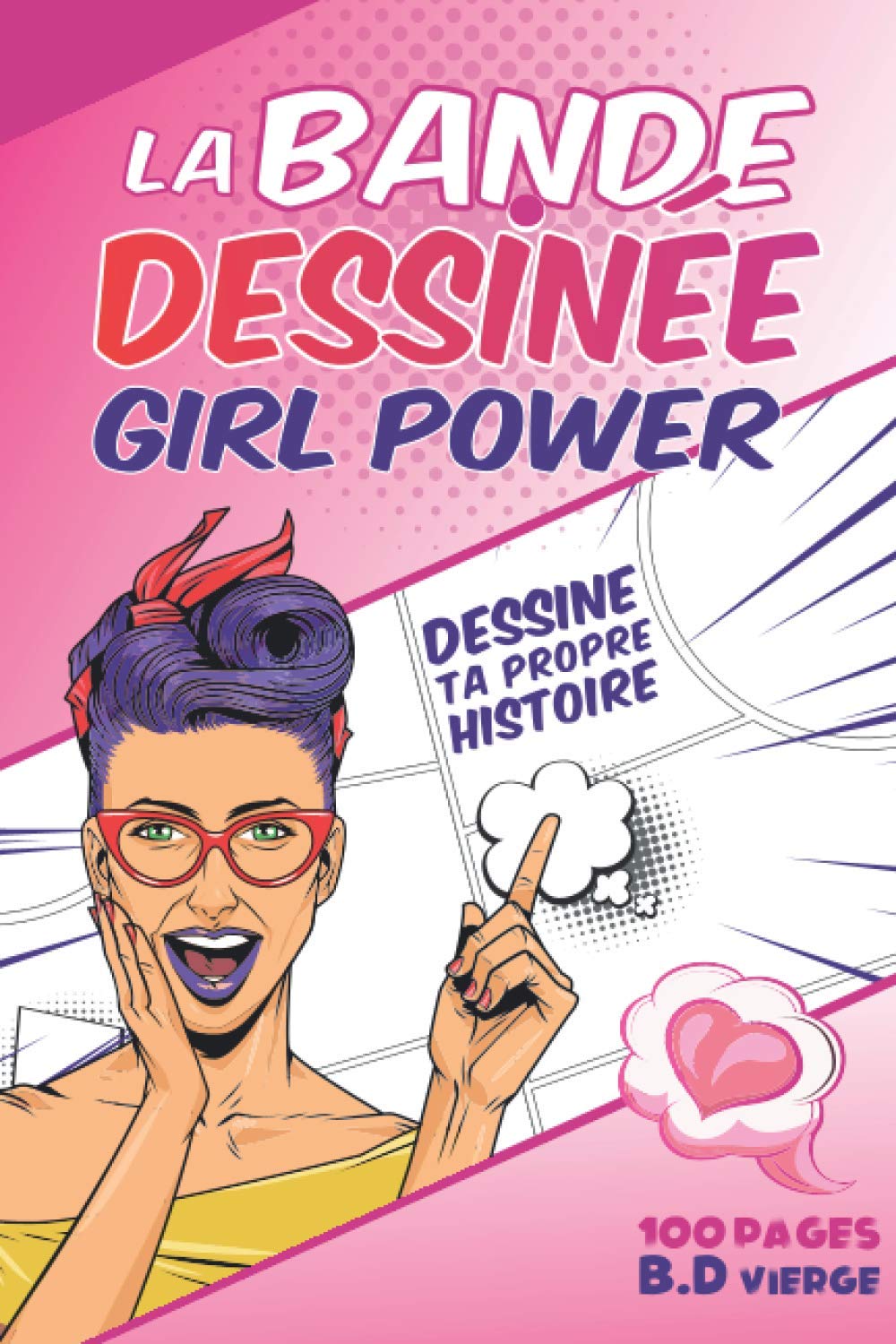 Amazon.fr - La Bande Dessinée Girl Power: BD vierge très Girly spéciale ...