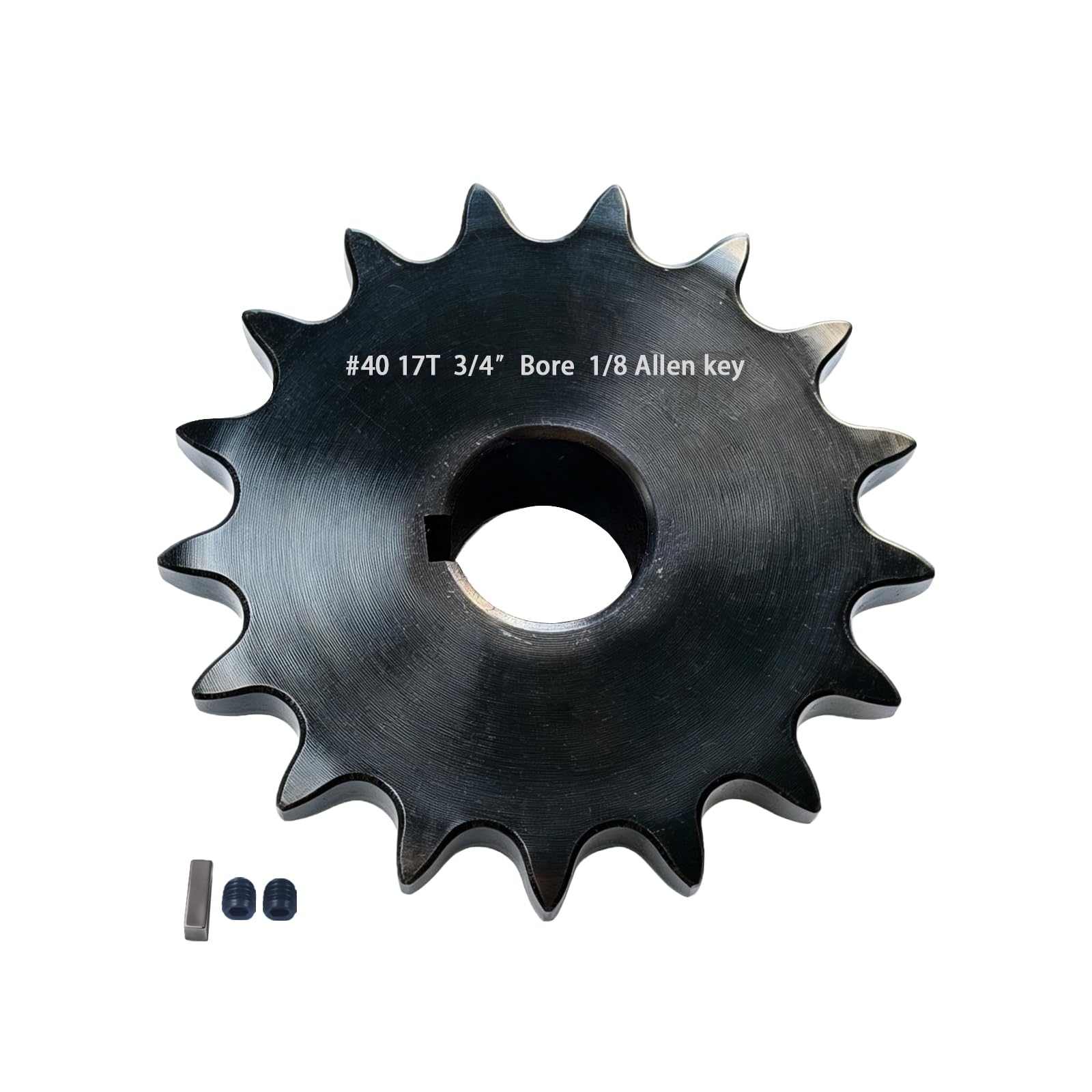 #40 Sprocket 21T 1" Bore Hardened Black Oxide — Amazon image 24