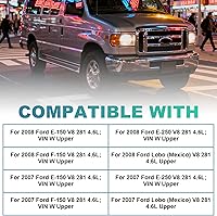 Vista 2 de Colector de admisión superior con junta, conjunto de colector de admisión Ford F-150 2007-2008 Lobo 2007-2011 E-150 2007-2008 E-250 2007-2008 4.2L