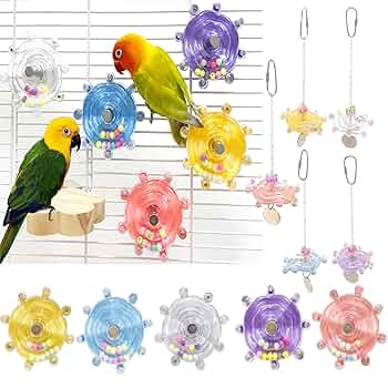 Amazon | インコ おもちゃ 吊り下げ 鳥のおもちゃ 鳴く