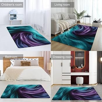 Amazon.com: JEKYQ Area Rug 39x59 Inch Light Emerald Green and