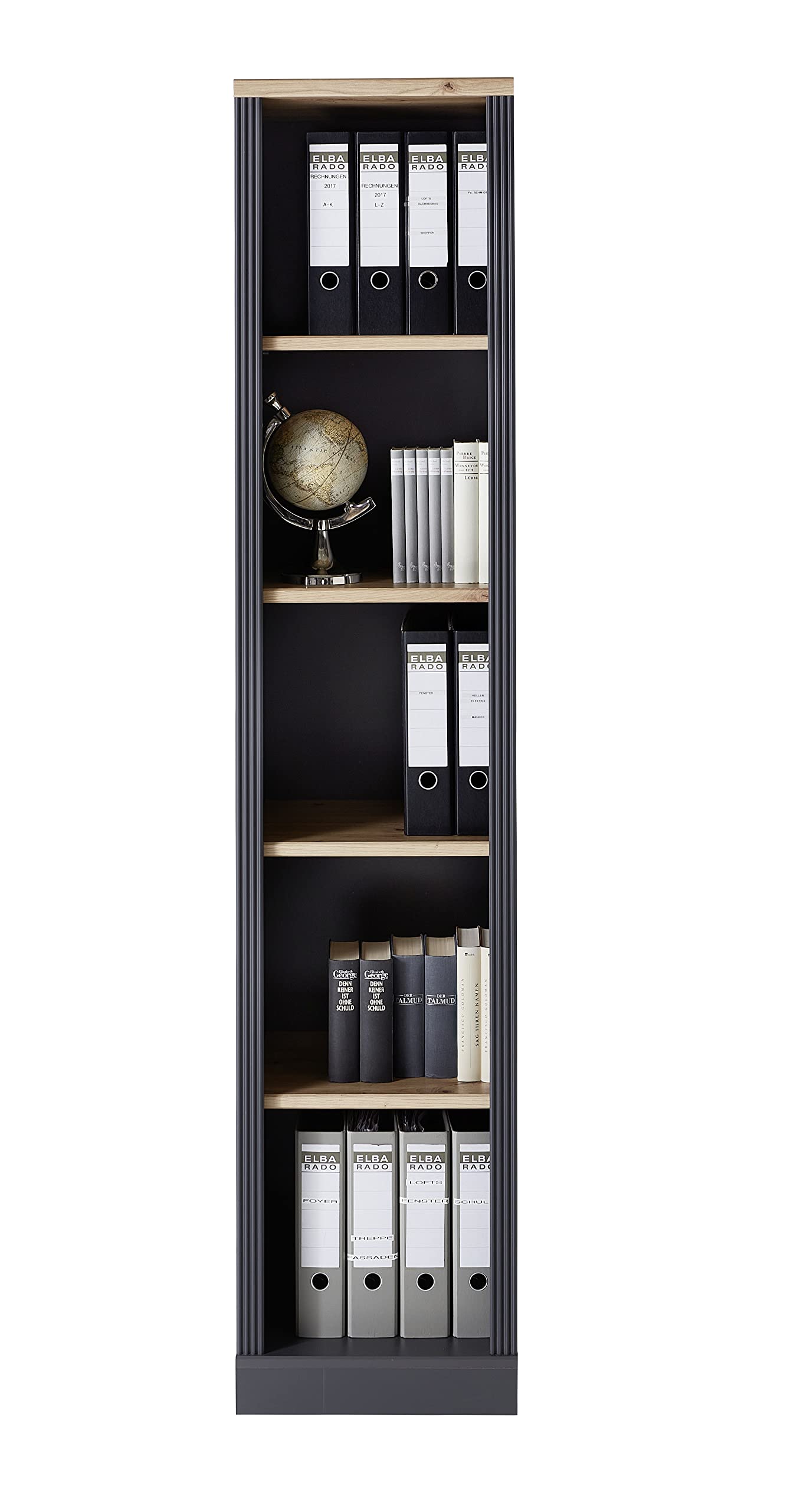 möbelando Büro-Set Bürokombi Arbeitszimmer Büroprogramm Büromöbel Jillana V (10-teilig)