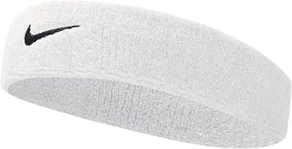 Nike Swoosh Headband - Absorbent 2-Inch Sweatband, Stays in Place for Workouts, Unisex Comfort Fit