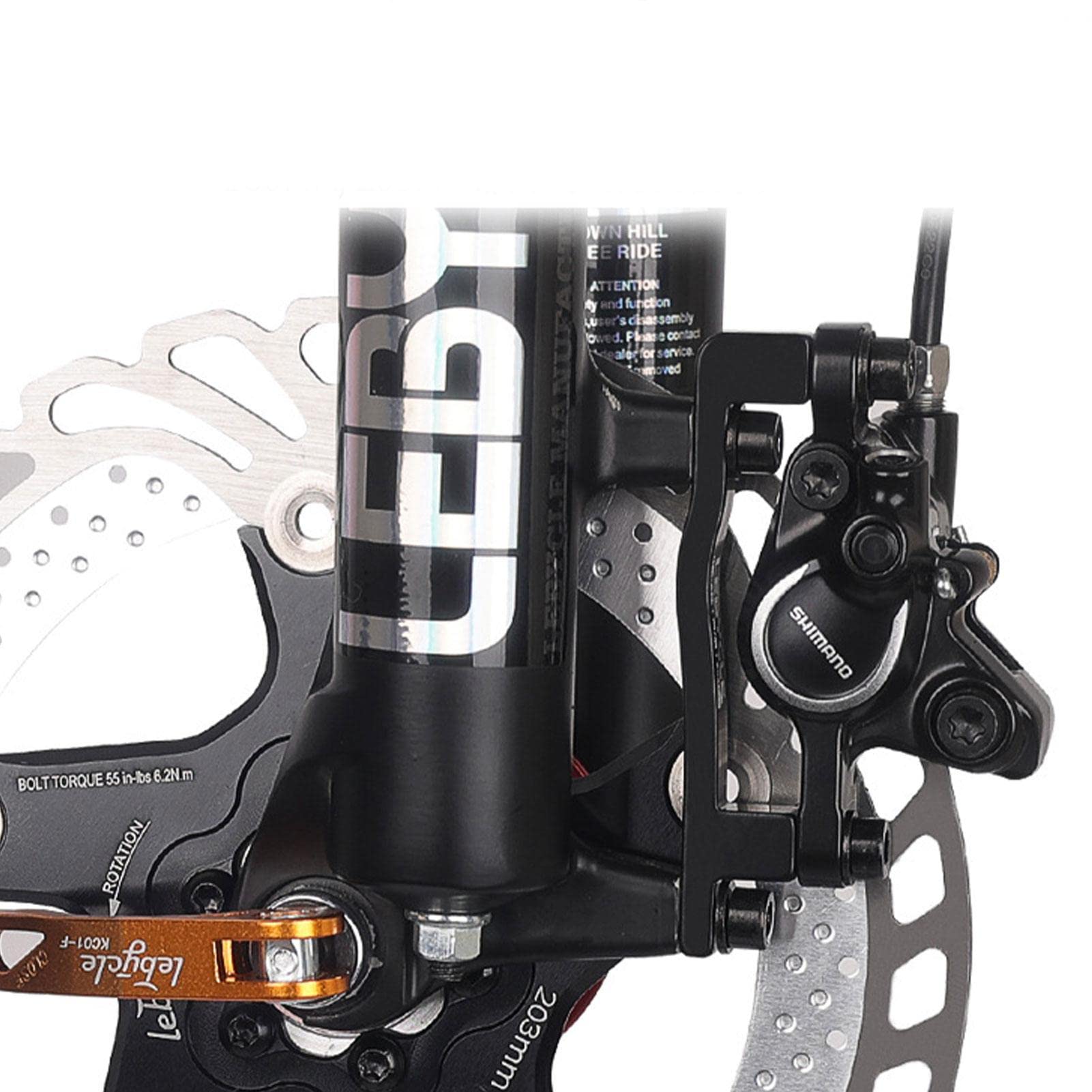 Adaptateur Frein à Disque VTT – Support Arrière Acier Inox, Conversion Roue Libre, Léger Et Costaud