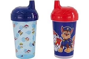 Paw Patrol Water Bottle for Kids 3-5: Leak-Proof, Durable Blue Travel Bottle