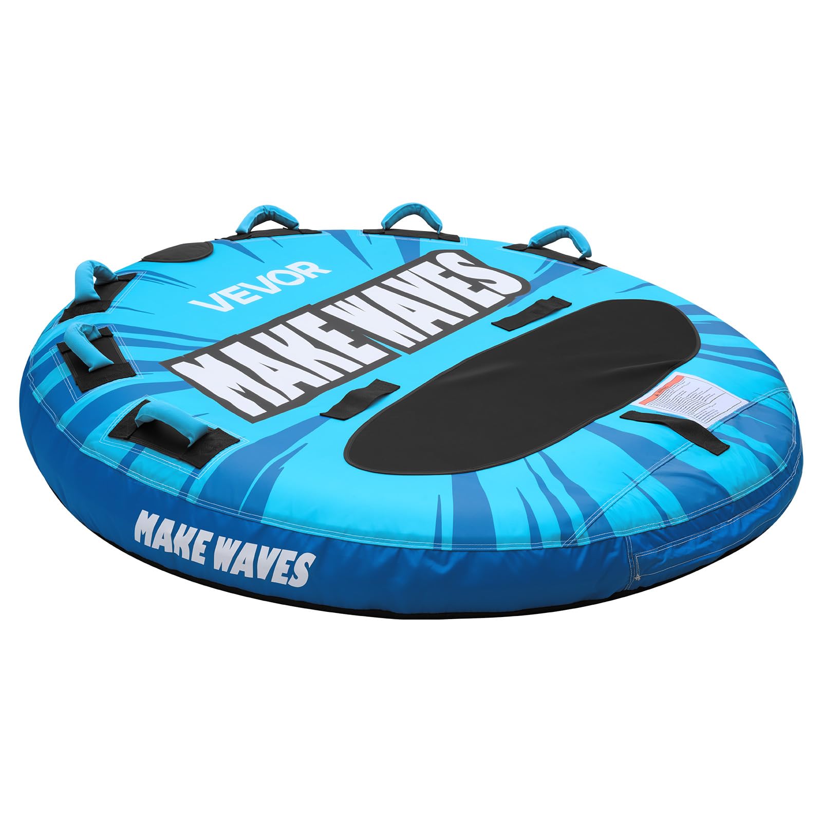 VEVOR Flotador de Arrastre Inflable 159,5 cm para 3 Personas Carga 231 kg Azul