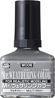 Mr. Hobby WC06 Multi Gray, GSI, Mr. Weathering Color Paint (GNZ-WC06)